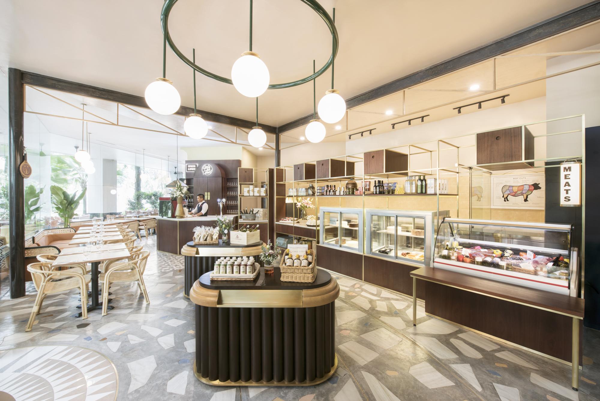 The Robertson House By The Crest Collection Hotel Singapore Exterior photo The interior of the restaurant