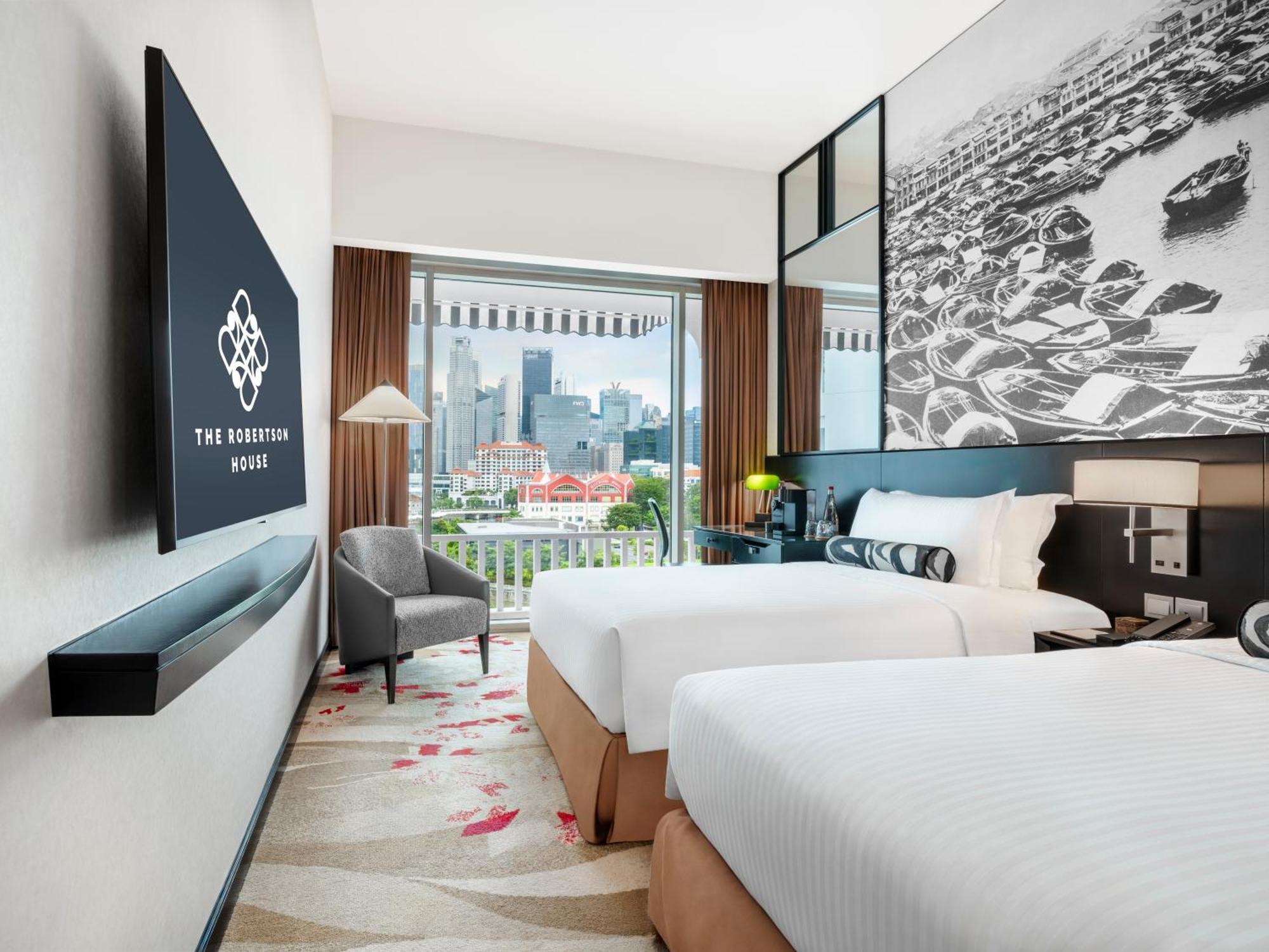 The Robertson House By The Crest Collection Hotel Singapore Exterior photo Deluxe Room